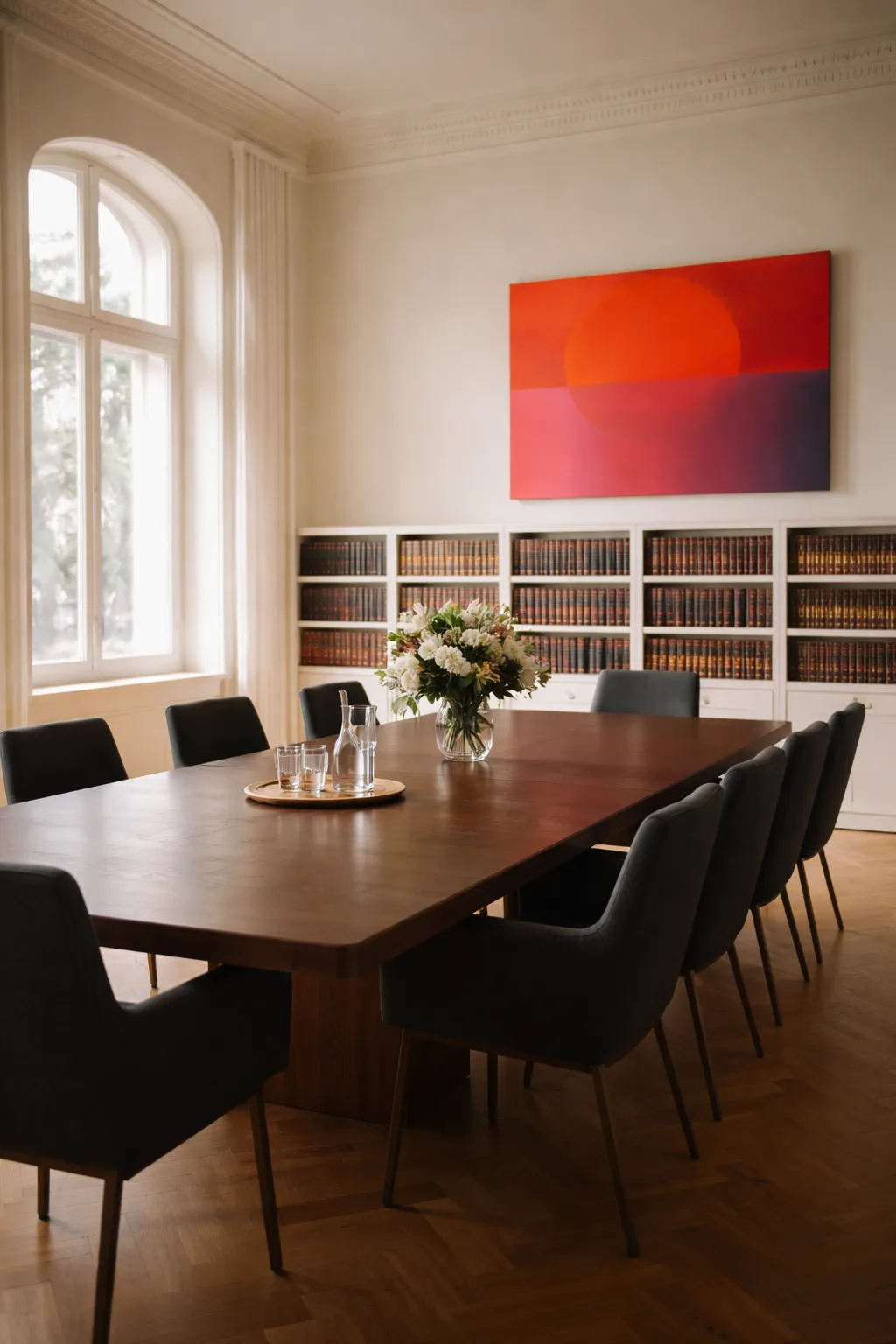 Besprechungsraum der Kanzlei Wilde